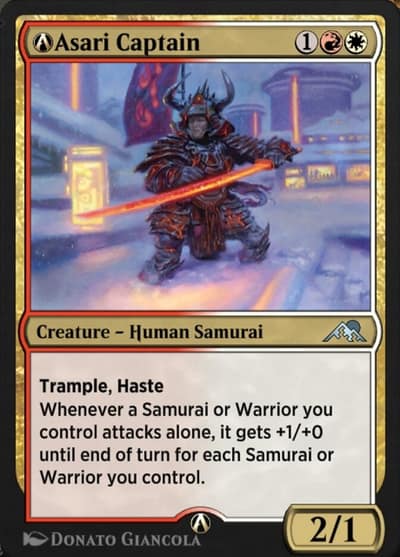 A-Asari Captain A-215 Kamigawa: Neon Dynasty Magic card