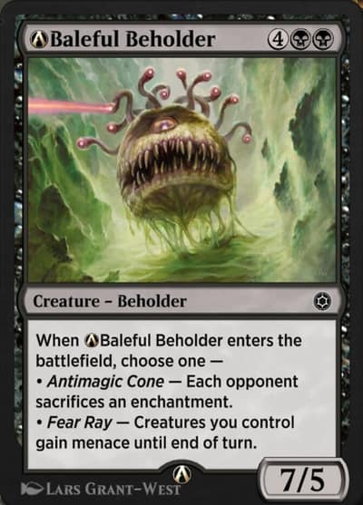 A-Baleful Beholder A-143 Alchemy Horizons: Baldur's Gate Magic card