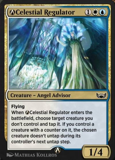 A-Celestial Regulator A-174 Streets of New Capenna Magic card