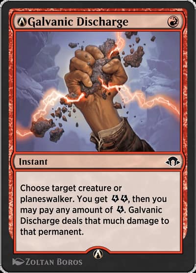 A-Galvanic Discharge MH3-A-122 Modern Horizons 3 Magic card