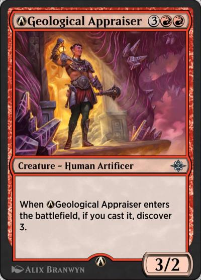 A-Geological Appraiser LCI-A-150E The Lost Caverns of Ixalan Magic card
