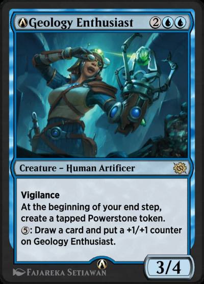 A-Geology Enthusiast BRO-A-289 The Brothers' War Magic card