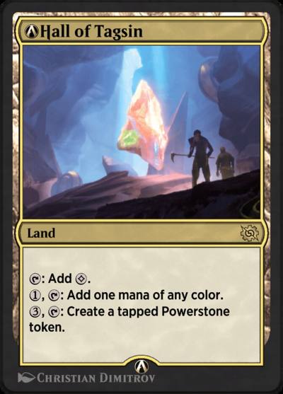 A-Hall of Tagsin BRO-A-263 The Brothers' War Magic card