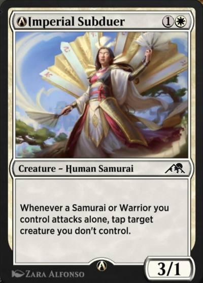 A-Imperial Subduer NEO-A-19 Kamigawa: Neon Dynasty Magic card