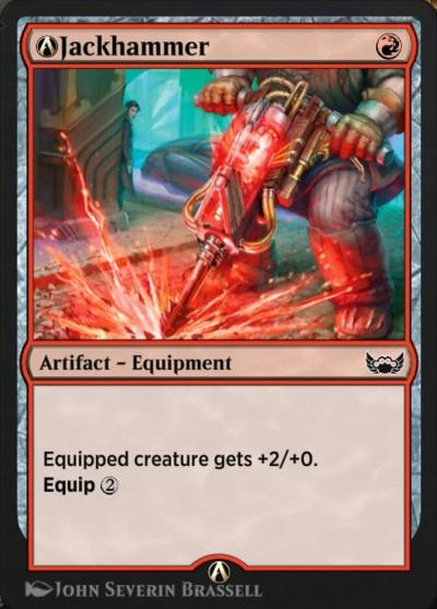 A-Jackhammer SNC-A-111 Streets of New Capenna Magic card