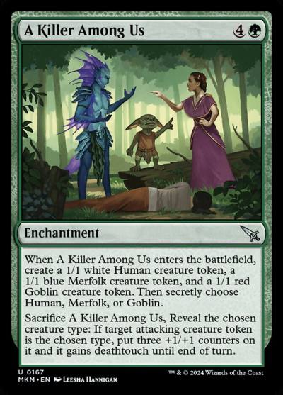 A Killer Among Us MKM-167 Murders at Karlov Manor Magic card