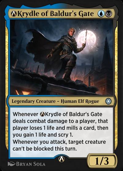 A-Krydle of Baldur's Gate HBG-A-239 Alchemy Horizons: Baldur's Gate Magic card