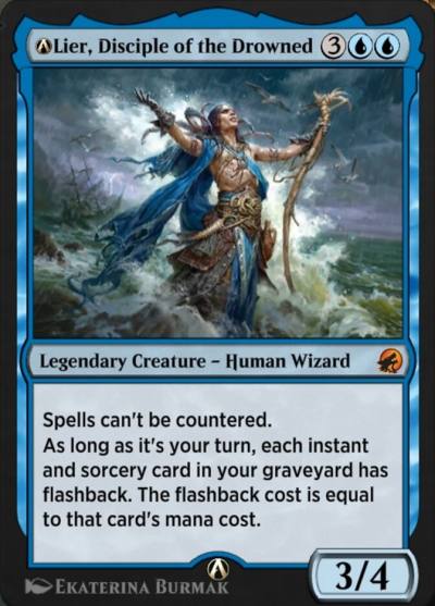 A-Lier, Disciple of the Drowned A-59 Innistrad: Midnight Hunt Magic card