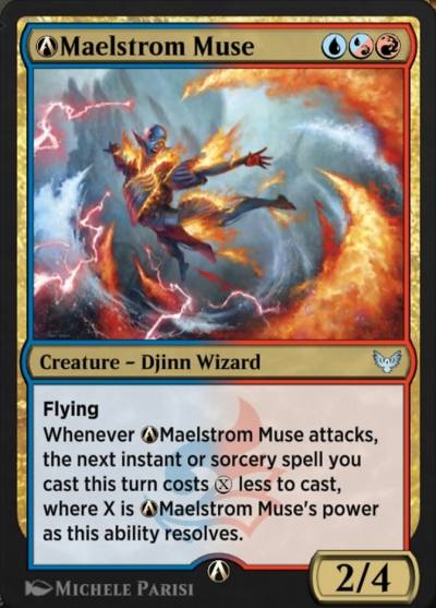 A-Maelstrom Muse STX-A-202 Strixhaven: School of Mages Magic card
