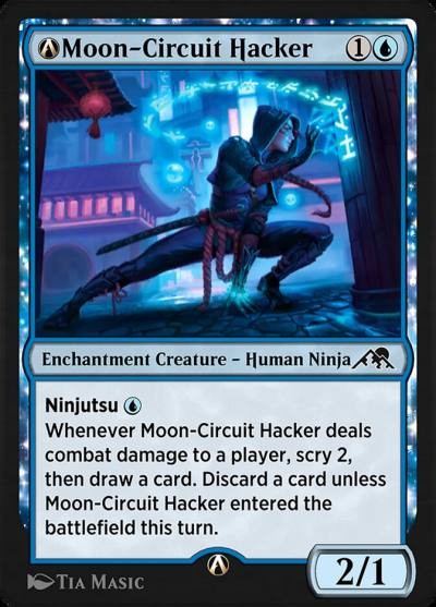 A-Moon-Circuit Hacker NEO-A-67 Kamigawa: Neon Dynasty Magic card