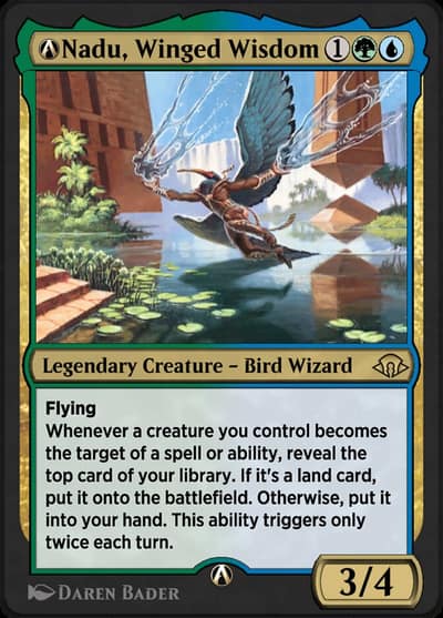 A-Nadu, Winged Wisdom A-193 Modern Horizons 3 Magic card