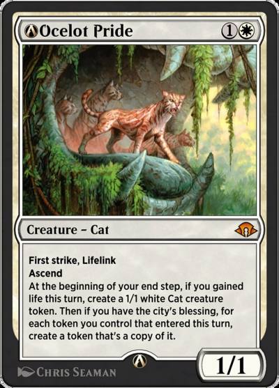 A-Ocelot Pride MH3-A-38 Modern Horizons 3 Magic card