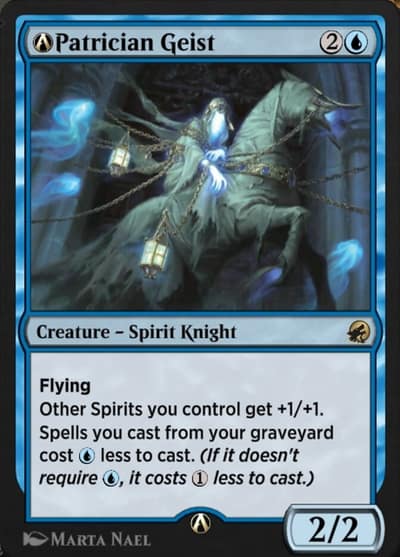 A-Patrician Geist A-69 Innistrad: Midnight Hunt Magic card