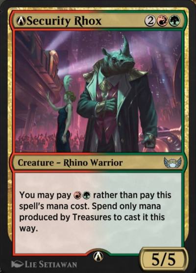 A-Security Rhox A-220 Streets of New Capenna Magic card