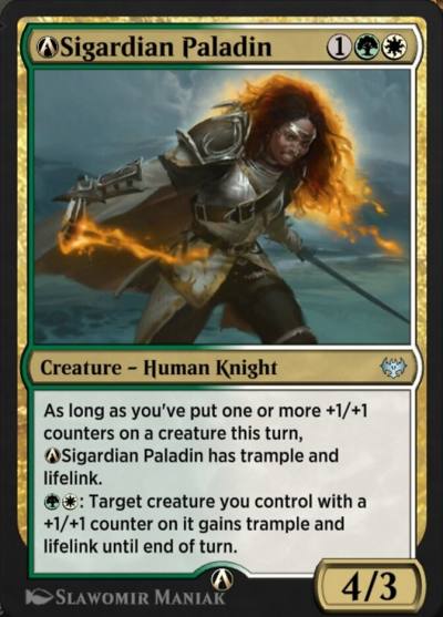 A-Sigardian Paladin A-247 Innistrad: Crimson Vow Magic card