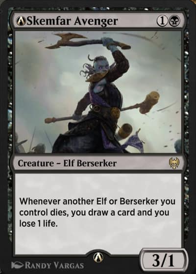 A-Skemfar Avenger A-109 Kaldheim Magic card
