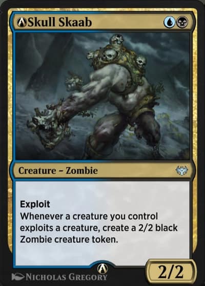 A-Skull Skaab A-248 Innistrad: Crimson Vow Magic card