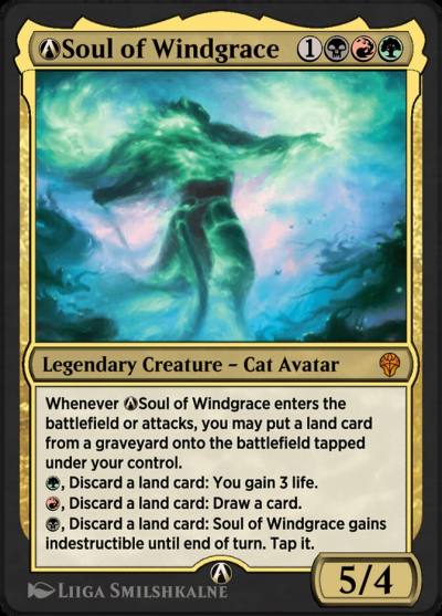 A-Soul of Windgrace A-220 Dominaria United Magic card