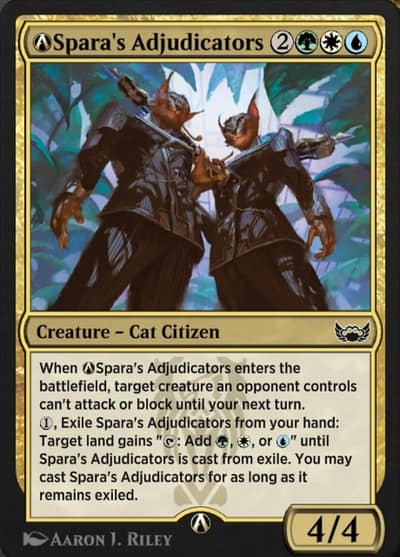 A-Spara's Adjudicators A-224 Streets of New Capenna Magic card