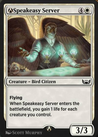 A-Speakeasy Server A-32 Streets of New Capenna Magic card