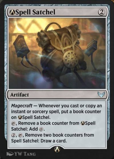 A-Spell Satchel STX-A-258 Strixhaven: School of Mages Magic card