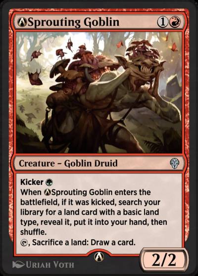 A-Sprouting Goblin DMU-A-145 Dominaria United Magic card