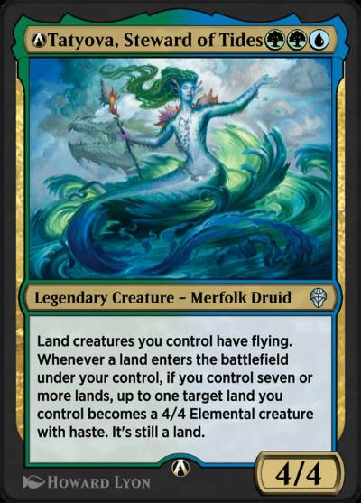 A-Tatyova, Steward of Tides A-222 Dominaria United Magic card