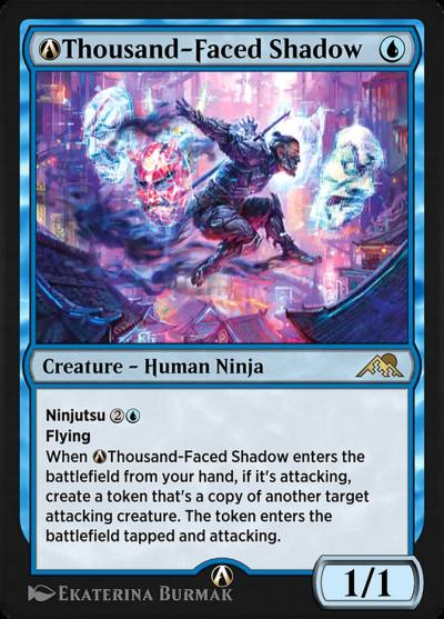 A-Thousand-Faced Shadow A-86 Kamigawa: Neon Dynasty Magic card