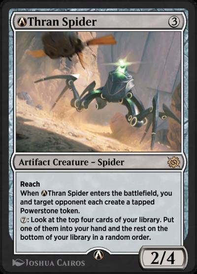A-Thran Spider BRO-A-254 The Brothers' War Magic card
