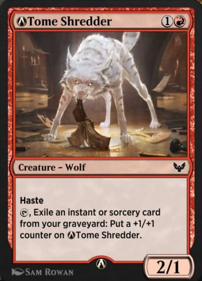 A-Tome Shredder A-117 Strixhaven: School of Mages Magic card
