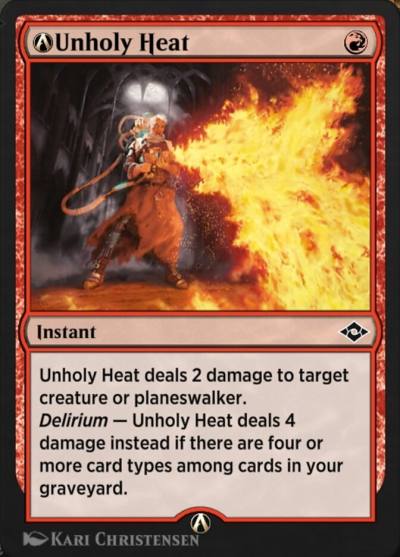 A-Unholy Heat MH2-A-145 Modern Horizons 2 Magic card