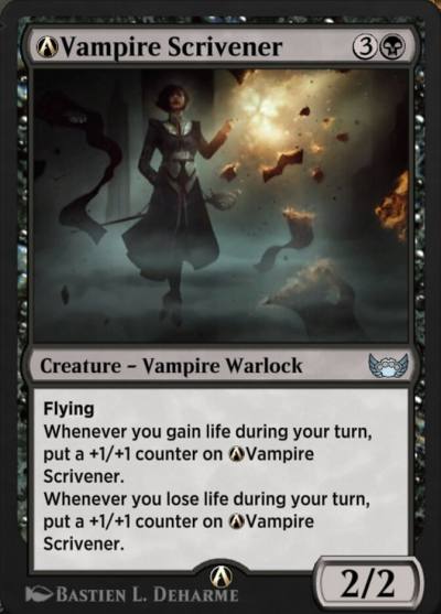 A-Vampire Scrivener A-98 Streets of New Capenna Magic card