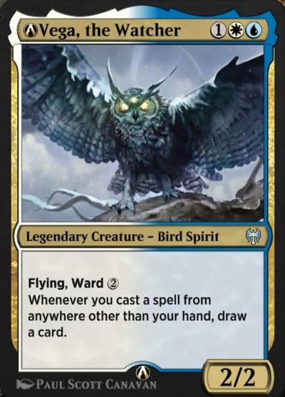 A-Vega, the Watcher KHM-A-233 Kaldheim Magic card