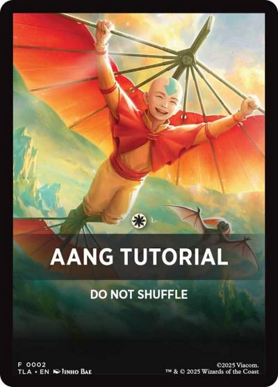 Aang Tutorial FTLA-2 Avatar: The Last Airbender Front Cards Magic card