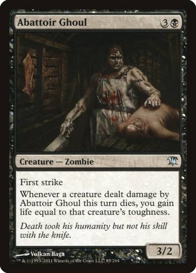 Abattoir Ghoul ISD-85 Innistrad Magic card