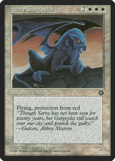 Abbey Gargoyles HML-1 Homelands Magic card