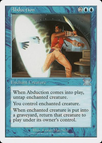 Abduction 6ED-55 Classic Sixth Edition Magic card