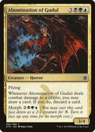 Abomination of Gudul 159 Khans of Tarkir Magic card
