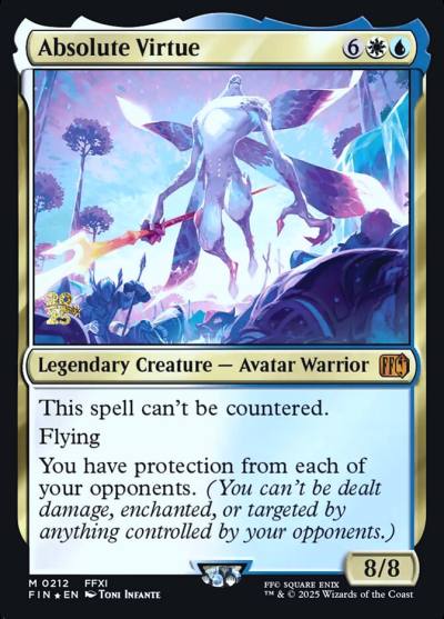 Absolute Virtue PFIN-212S Final Fantasy Promos Magic card