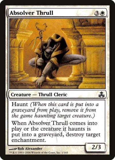 Absolver Thrull GPT-1 Guildpact Magic card