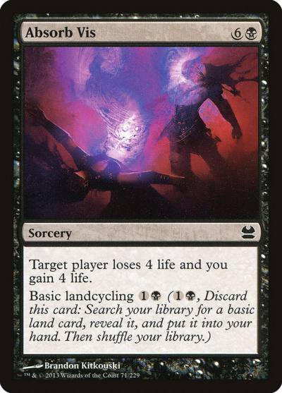 Absorb Vis MMA-71 Modern Masters Magic card