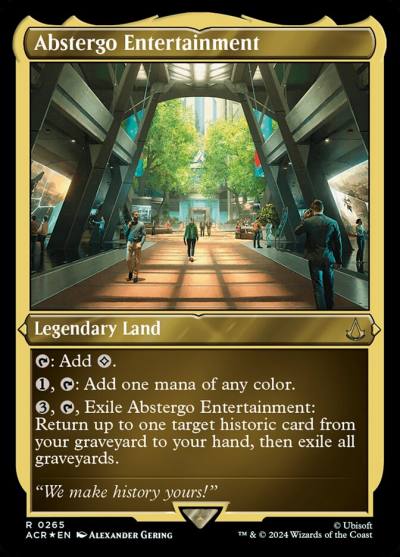 Abstergo Entertainment ACR-265 Assassin's Creed Magic card