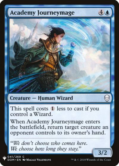 Academy Journeymage PLST-DOM-41 The List Magic card