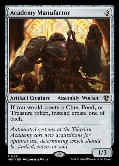 Academy Manufactor MKC-221 Murders at Karlov Manor Commander Magic card