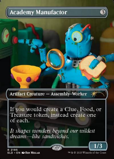 Academy Manufactor SLD-2195 Secret Lair Drop Magic card