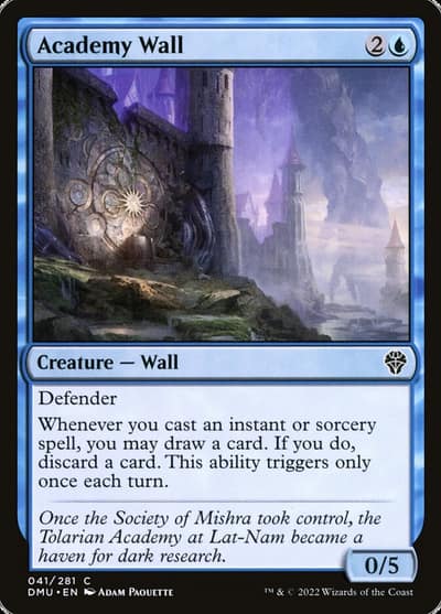 Academy Wall 41 Dominaria United Magic card