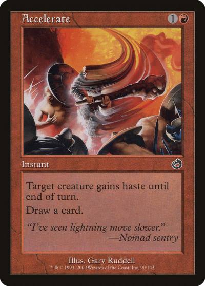 Accelerate TOR-90 Torment Magic card