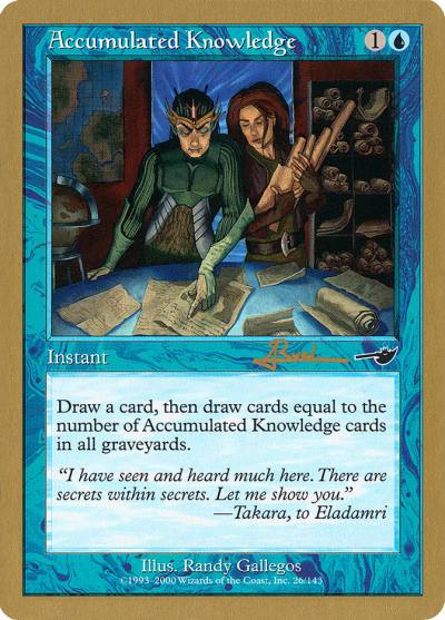Accumulated Knowledge
