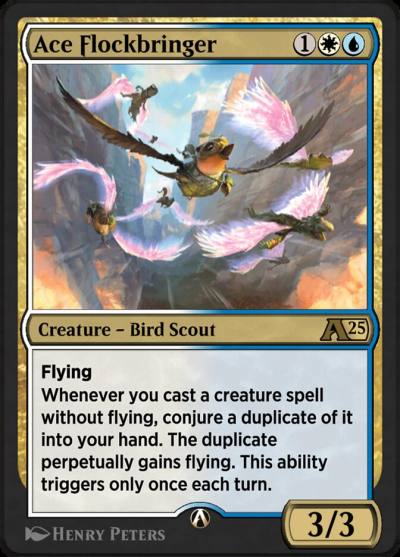 Ace Flockbringer YBLB-20 Alchemy: Bloomburrow Magic card