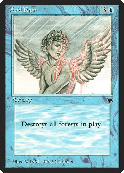 Acid Rain LEG-44 Legends Magic card